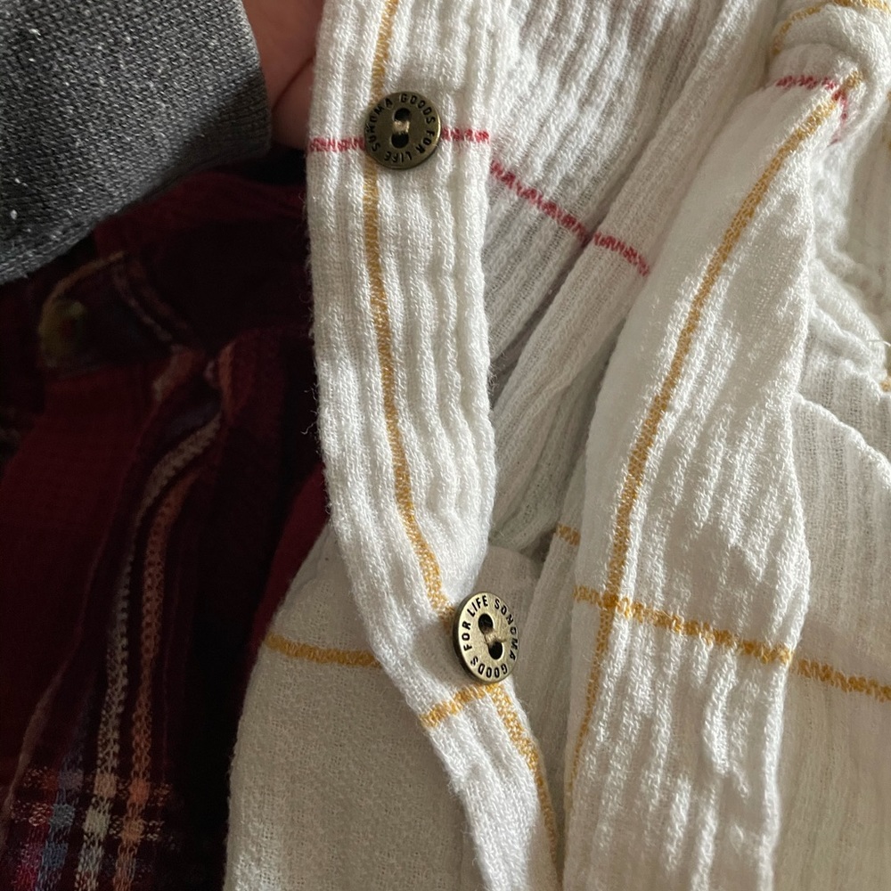 Flannel Button Up Tops - image 3